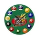 thumbnail image 5 of Bolas de billar de reloj de pared fáciles de leer bolas de mesa de billar de deporte fácil de 12 pulgadas para la sala de juegos de la sala de juegos, 5 of 5