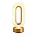 thumbnail image 2 of Lampara Mesa Forma Ovalada Romantica Cristal Lau, 2 of 3