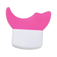 Magideal - Herramienta Auxiliar Para Pestañas, Almohadilla De Ayuda Para Maquillaje De Ojos, Protector Auxiliar, Aplicador De Pestañas, Herramienta Auxiliar Para Rojo