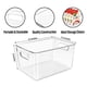 thumbnail image 2 of Contenedores de almacenamiento CONTROL KITCHEN de plástico transparente de 11.2 x 7.5 x 6 pulgadas (juego 1), 2 of 8