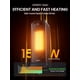 thumbnail image 5 of Calentador espacial MORENTO PTC Ceramic 1500 W para uso en interiores, paquete de 1 unidad, 5 of 8