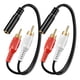 thumbnail image 1 of 2 Cables de Audio VCE de 3,5 mm Hembra a 2 RCA Macho, 1 of 3