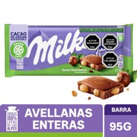 Chocolate De Leche Con Avellanas 95 G Milka