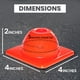 thumbnail image 2 of Versatyle Heavy Duty Agility Training Cones 2 in, 6 in, 9 in, 2 of 3