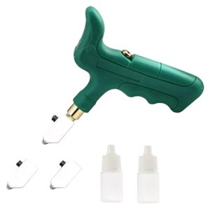 Bothyi - Cortador De Vidrio Para Azulejos De Cerámica 2 En 1 Kit De Herramientas De Corte De Vidrio Rompevidrios Manual Kit De Cortador De Vidrio