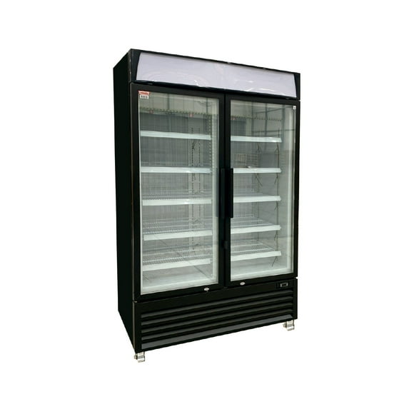 Freezer Vertical 2 Puertas De Vidrio 800 Lts Fv800