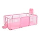 thumbnail image 1 of Corral de Seguridad Bebe 180 Cm. Con Aro y Arco + 30 Pelotitas Rosado, 1 of 6