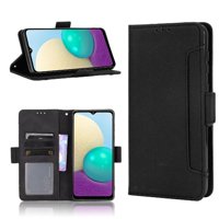 Funda Tipo Billetera Foxdock Para Samsung Galaxy M02 – Tapa Flip Con Tarjetero