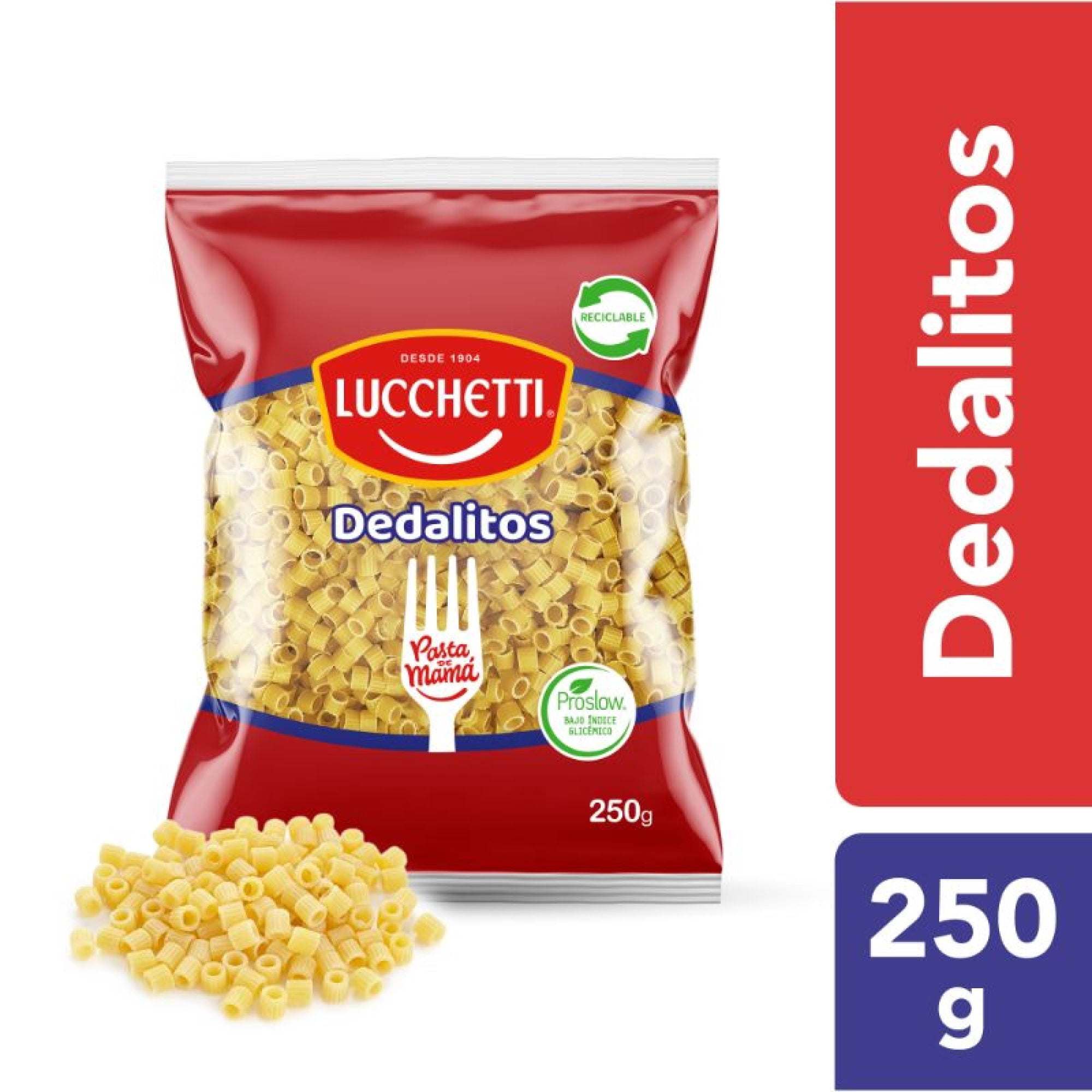 Fideo Pasta Dedalitos N°31 Bolsa 250 g Lucchetti