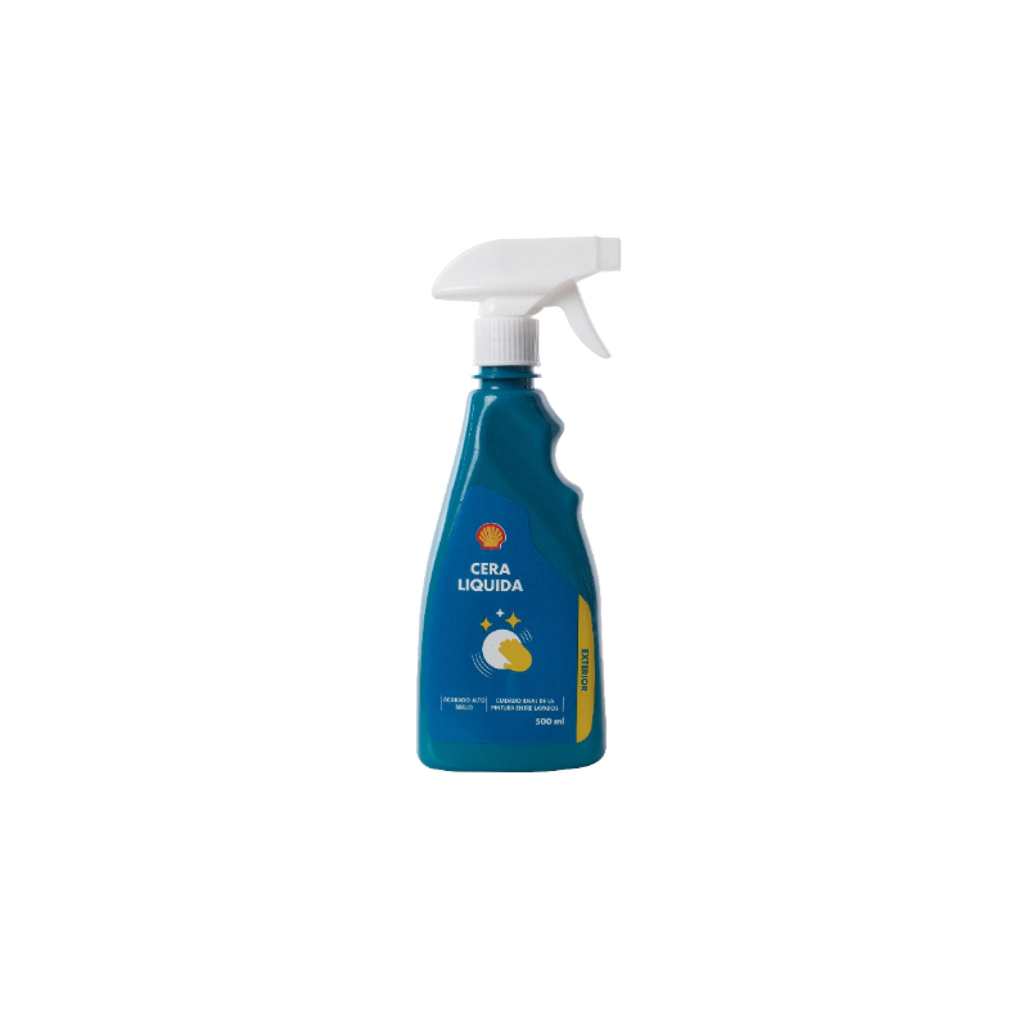 Cera Líquida Premium De Exterior Para Auto 500ml Shell