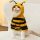 thumbnail image 3 of Mascotas Abeja Disfraz De Halloween Abrigo Encantador Cómodo Otoño Invierno Gatos Sudaderas S, 3 of 6
