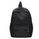 thumbnail image 1 of Preppy Solid Color Shoulder Bag Nylon School Knapsack Korean Teenager White School Bag Sports Travel Backpack for Women, 1 of 3