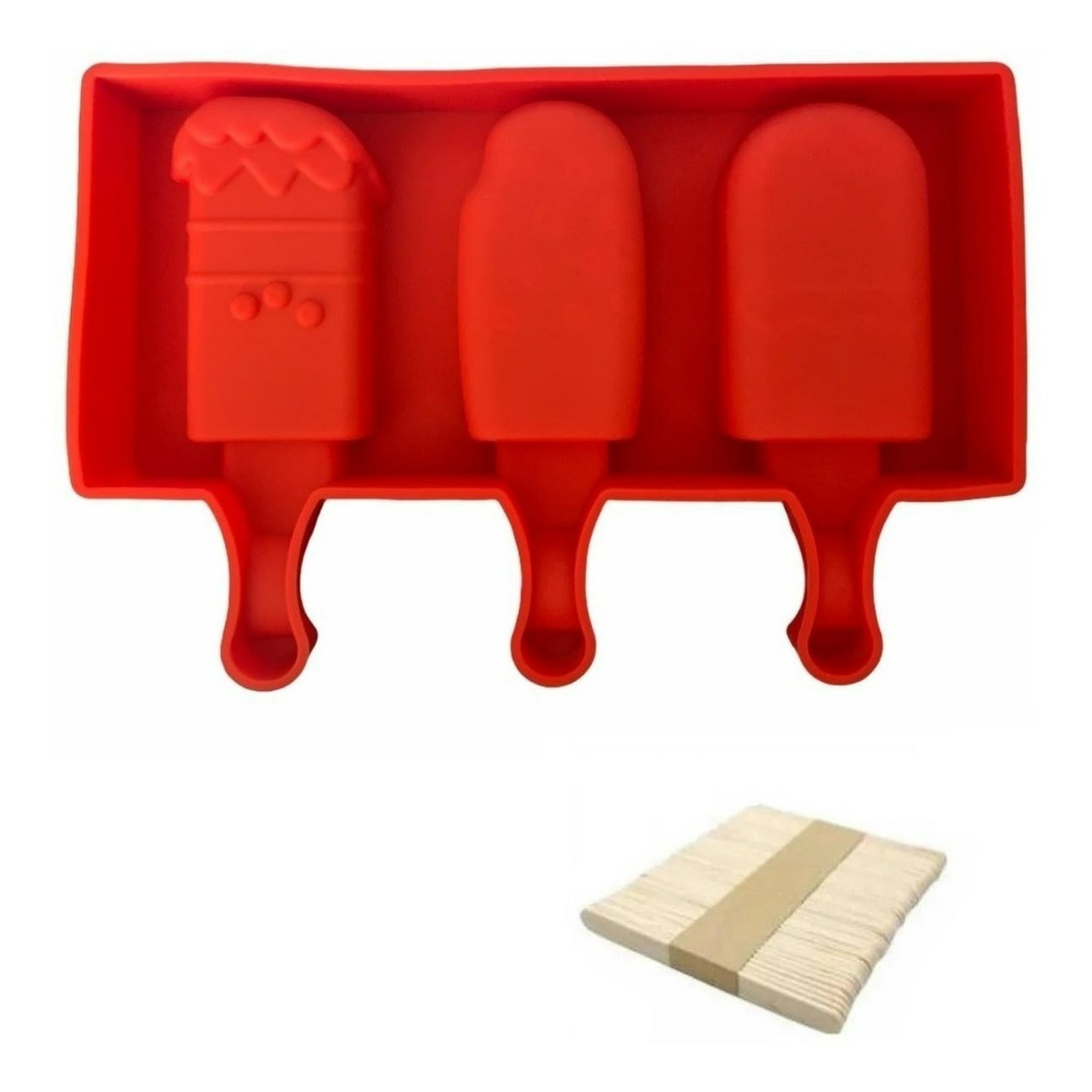 Genérico - Moldes De Silicona Para Helados Molde Paletas Helado Paleta