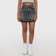 thumbnail image 2 of Falda Mujer Mini Negro Corona, 2 of 5