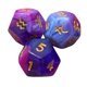thumbnail image 2 of 3 Uds Dados De Constelación Dados De Astrología Para Juego De Mesa KTV Juego De Rol Violeta, 2 of 5