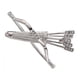 thumbnail image 3 of Broche De Arco Y Flecha De Metal Creativo Cárdigan De Cristal Pin De Solapa Insignia Plata, 3 of 3