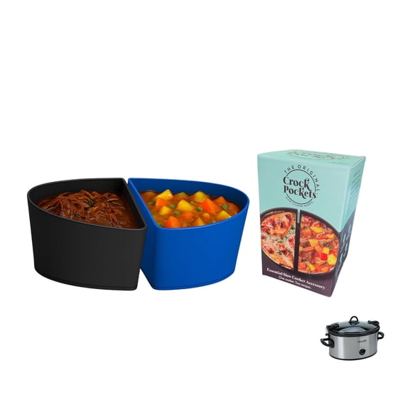 Divisores Para Olla De Cocción Lenta De Silicona 6 Qt Paquete De 2