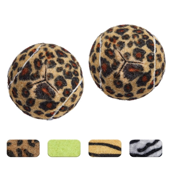 Pelota de tenis Walker Glides STARTOP Deluxe con diseño de leopardo precortado