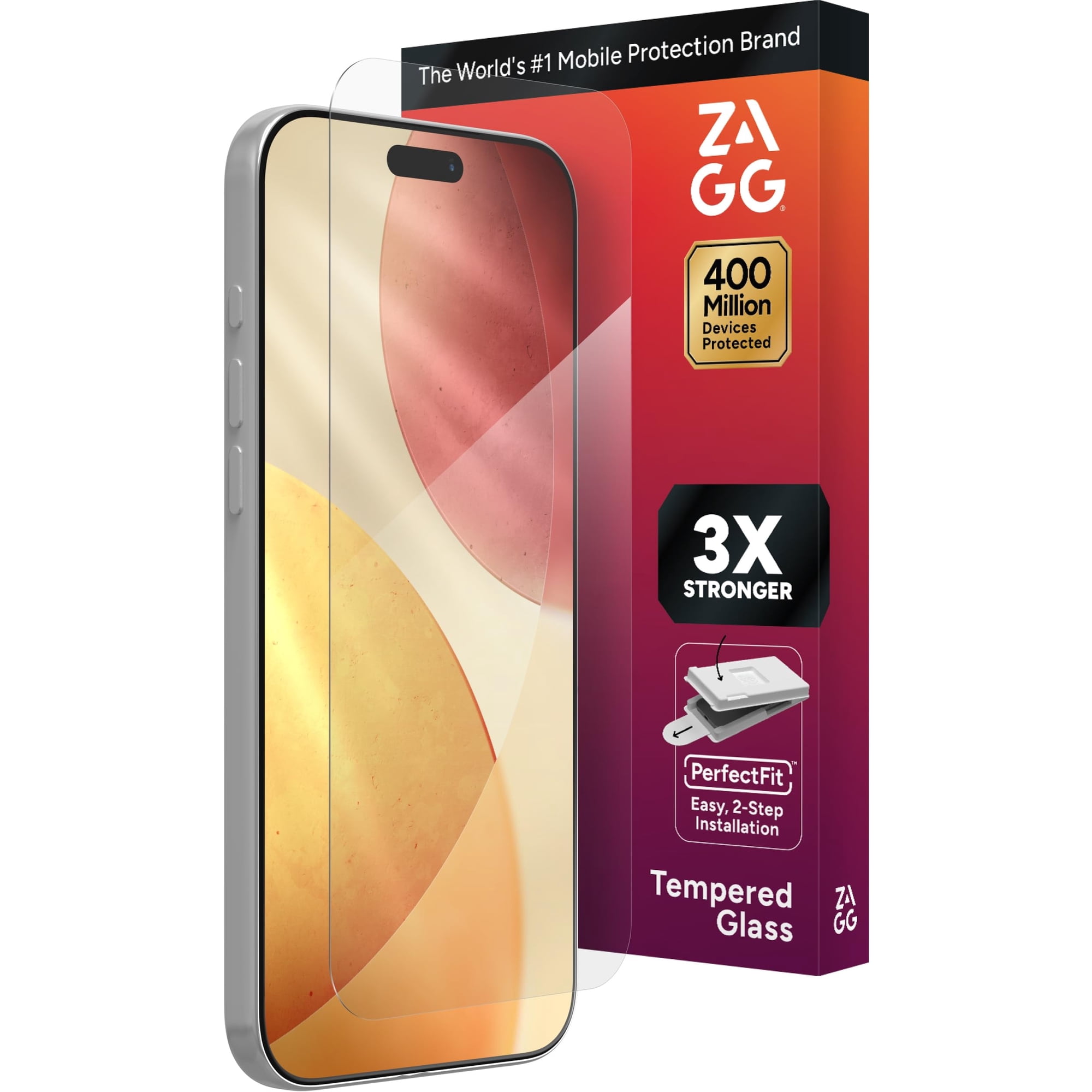 Protector De Pantalla Zagg Glass+ Para Iphone 17 Pro Max