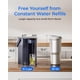 thumbnail image 2 of Filtro de agua Pitcher Waterdrop Electric, 15 tazas, azul, 2 of 9