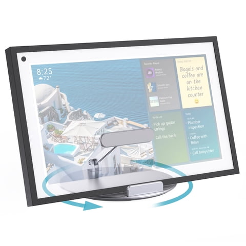 Soporte Letlar Aleación De Aluminio Para Echo Show 15 Inclinable Y Giratorio