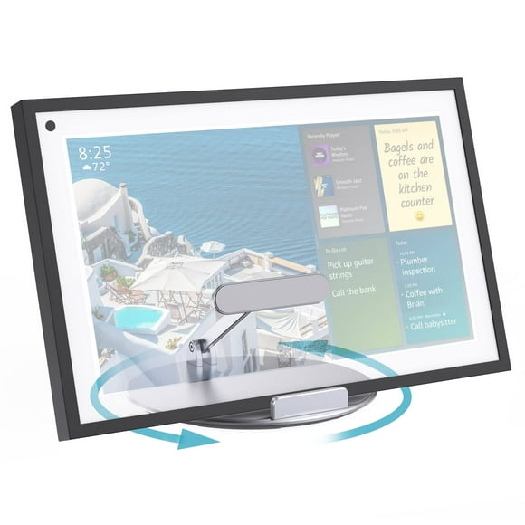 Soporte Letlar Aleación de Aluminio para Echo Show 15 Inclinable y Giratorio