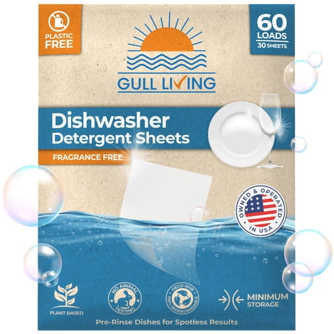 Gull Living - Láminas Detergentes Para Lavavajillas Sin