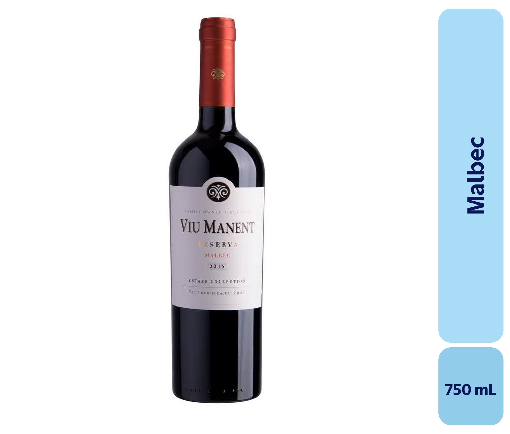 Vino Malbec Botella 750 mL Viu Manent