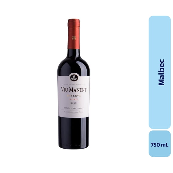 Vino Malbec Botella, 750 mL