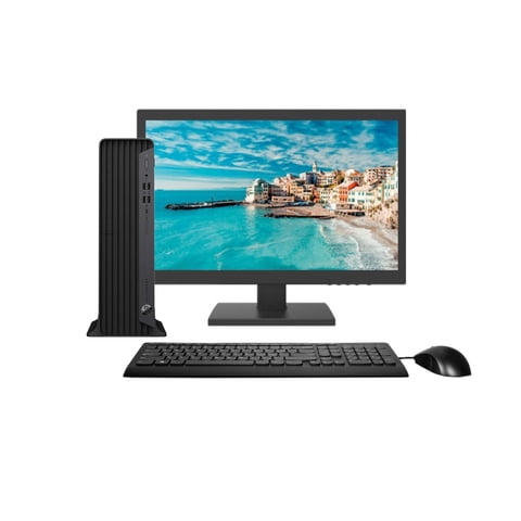 Hp - Kit Monitor + Pc Prodesk 400 G7 Sff (I5 10Ma 8Gb 512Gb
