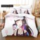 thumbnail image 1 of Hana Yomeguri Bedding Set Bed Set Adult Kid Bedroom Duvetcover Sets KawaiiBed Sheet Set, 1 of 5