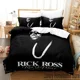 thumbnail image 1 of Rapper RICK ROSS Bedding Set Duvet Cover Bed Set Quilt Cover Pillowcase Comforter Size Boys Adult Bedding Bed Sheets, 1 of 5