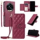 thumbnail image 1 of Funda tipo billetera FOXDOCK para Realme 13 Pro Plus – Tapa abatible con correa para mujer, 1 of 5