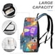 thumbnail image 4 of Wolfboy y la Fábrica de Todo-theme Backpack, Campus style schoolbag Bookbag with Adjustable Shoulder Straps And Large Zip Compartment, Unisex Travel Bags.42x30x15cm, 4 of 6