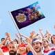 thumbnail image 4 of Perezoso Bandera impresa con temática, regalo perfecto para fanáticos, amigos y familiares, y adecuada para actividades al aire libre e interiores, decoraciones de fiesta. 120*180CM, 4 of 6