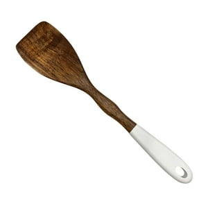Oem - Espatula Cuchara Lisa Larga Madera Acacia Cocina