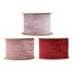 thumbnail image 4 of 3 Piezas De Cinta De Tela De Gamuza De 2 Pulgadas De Ancho Para Embalaje De Fiesta Decoración Del Hogar Rosa Rojo, 4 of 5