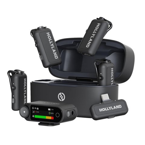 Micrófono Inalámbrico Hollyland Lark Max 2 Para 4 Personas