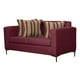 thumbnail image 3 of Sofá Clio 2C + 1 Pouf-Met Tela Burdeo, 3 of 6