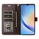 thumbnail image 4 of FOXDOCK Funda tipo Cartera para Samsung Galaxy A35 – Cubierta de Cuero PU con Múltiples Ranuras, Bolsillo para Efectivo y Correa de Muñeca, 4 of 6