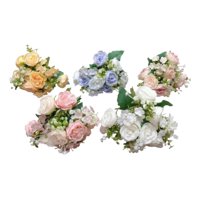 Genérico - Set 2 Ramo Artificial Rosas Galantes Distinción Eterna Jhn