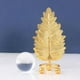 thumbnail image 3 of Hoja Dorada Con Bola De Cristal Adorno Elegante Para Mesas dorado B, 3 of 6