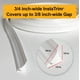 thumbnail image 4 of Cinta adhesiva y moldura InstaTrim Peel & Stick de 19 mm x 3 m, color negro, 4 of 9