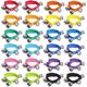 thumbnail image 1 of Pulseras con Cascabeles Augshy, 24 Unidades, 12 Colores Ajustables de Nylon, 1 of 3