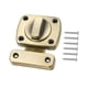 thumbnail image 1 of Cerradura De Puerta De Seguridad Con Tornillos, Pestillo Giratorio Para Puerta Interior, Pestillo Para Puerta, Bronce, 1 of 5