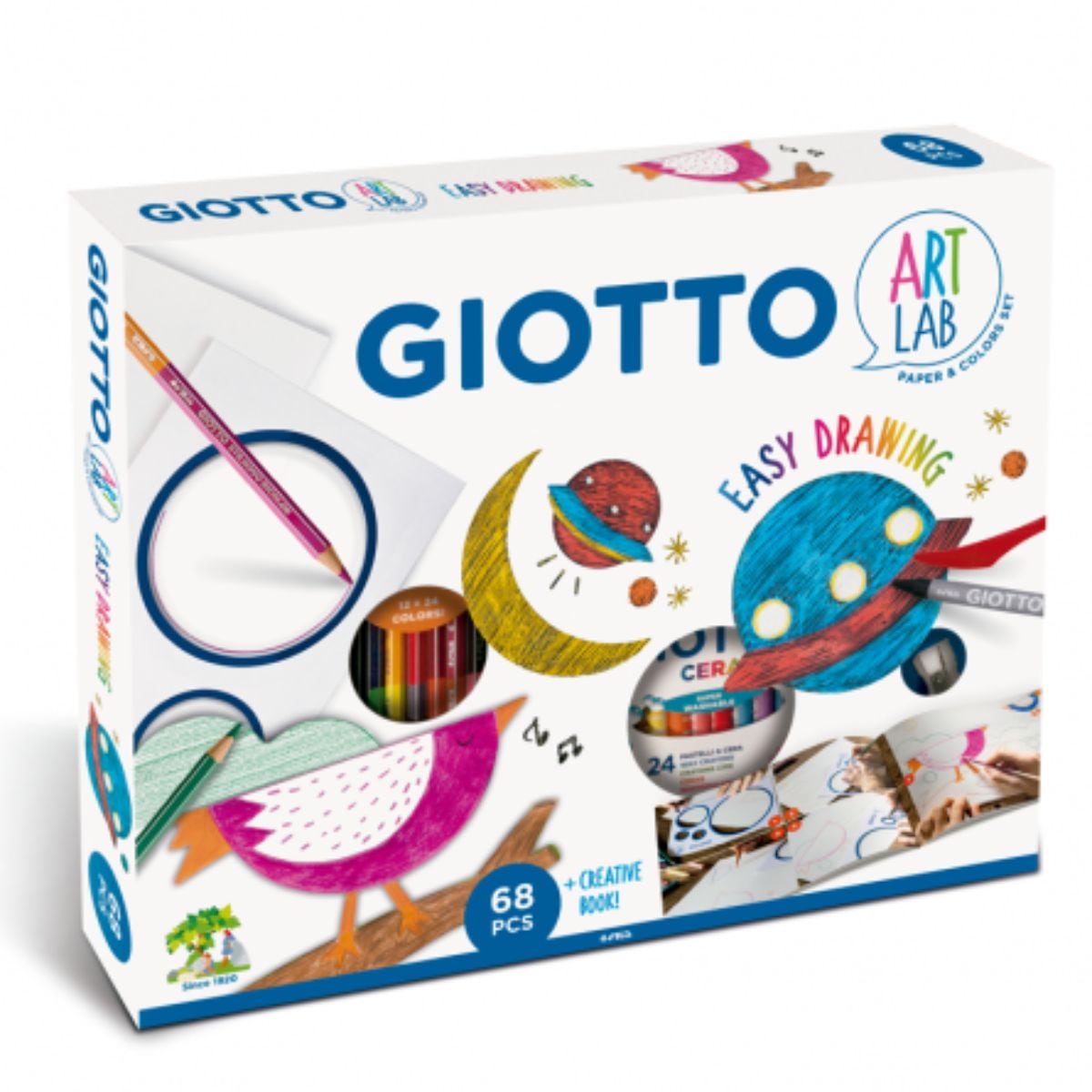 Set Creativo Giotto Art Lab Dibujo 68 Piezas
