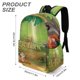 thumbnail image 3 of El Libro de la Selva-theme Backpack, Campus style schoolbag Bookbag with Adjustable Shoulder Straps And Large Zip Compartment, Unisex Travel Bags.42x30x15cm, 3 of 6