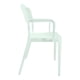 thumbnail image 4 of Silla Plástica Con Apoya Brazos Minimal Menta Dvp, 4 of 5
