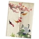 thumbnail image 4 of Grúa de cortina de puerta de lino de algodón de estilo japonés y peces-75x120cm, 4 of 5