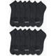 thumbnail image 2 of Calcetines Reebok Quarter para hombre, paquete de 12, tallas 6-12.5, todos grises, 2 of 7